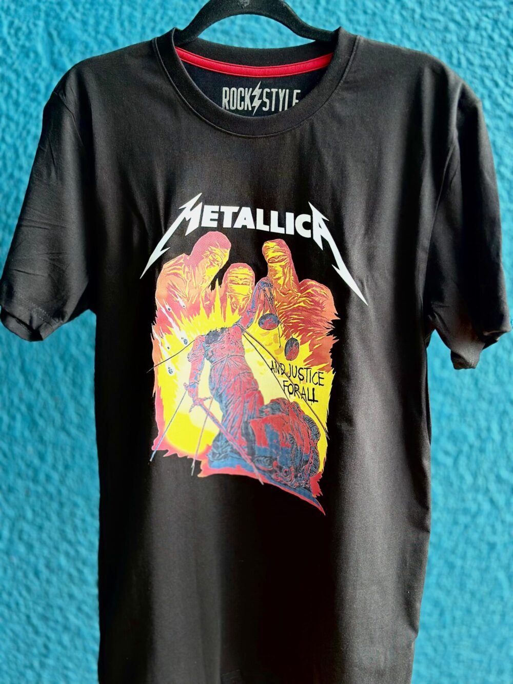 Camiseta Metallica And Justice For All